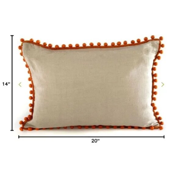 NWT MACKENZIE-CHILDS Cornucopia Lumbar Pillow - Picture 2 of 9